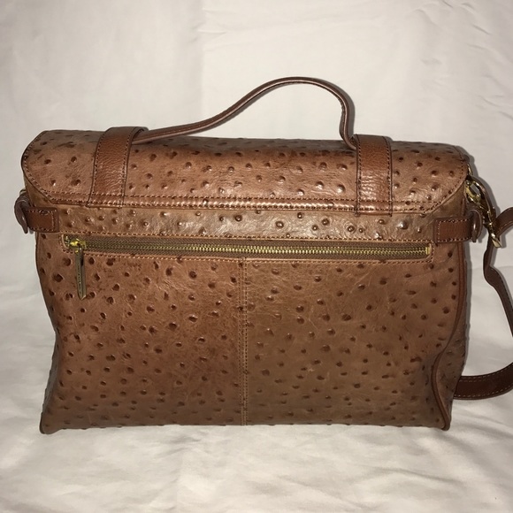 Cynthia Rowley 100% leather Ostrich 💼 Print! - Picture 2 of 6